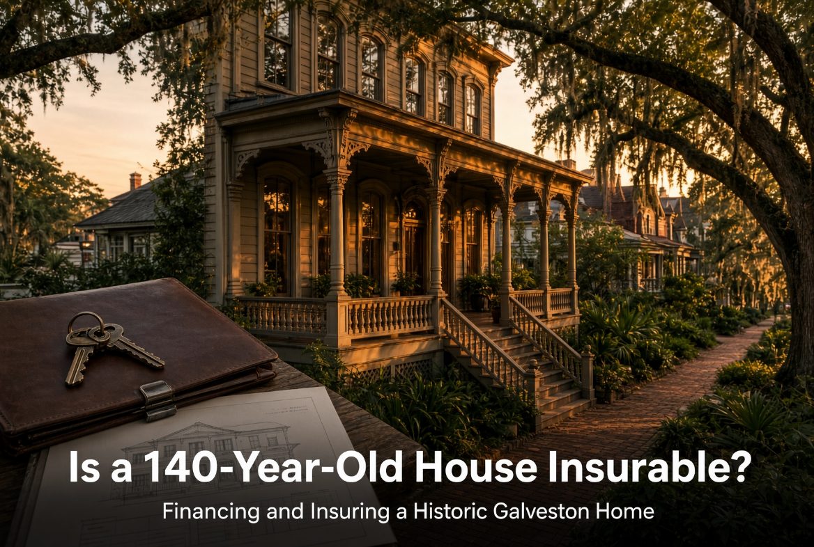 Is a 140-Year-Old House Insurable? Financing and Insuring a Historic Galveston Home